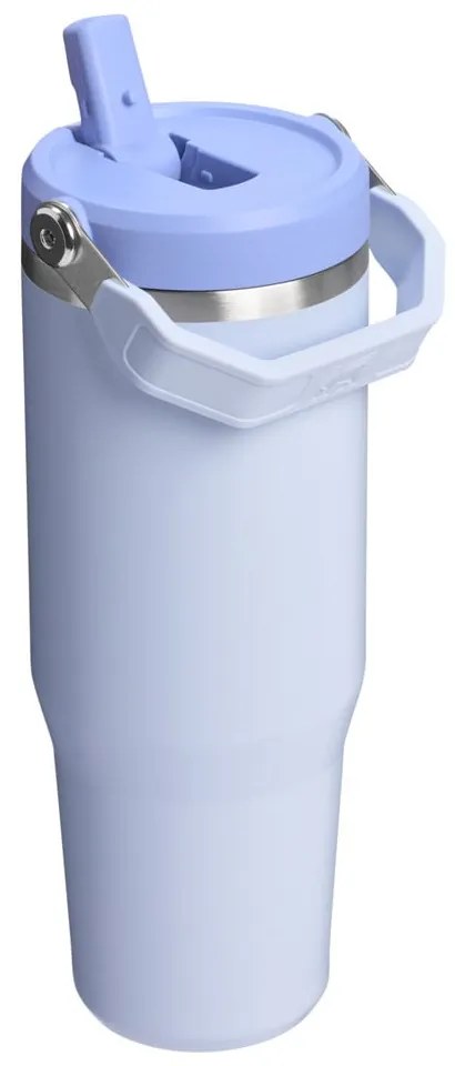 Borraccia termica viola in acciaio inox 890 ml IceFlow™ Flip Straw 2.0 Tumbler Dew Drop – Stanley