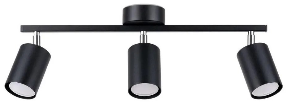 Sollux SL.1128 - Luce Spot LEMMI 3xGU10/40W/230V nero