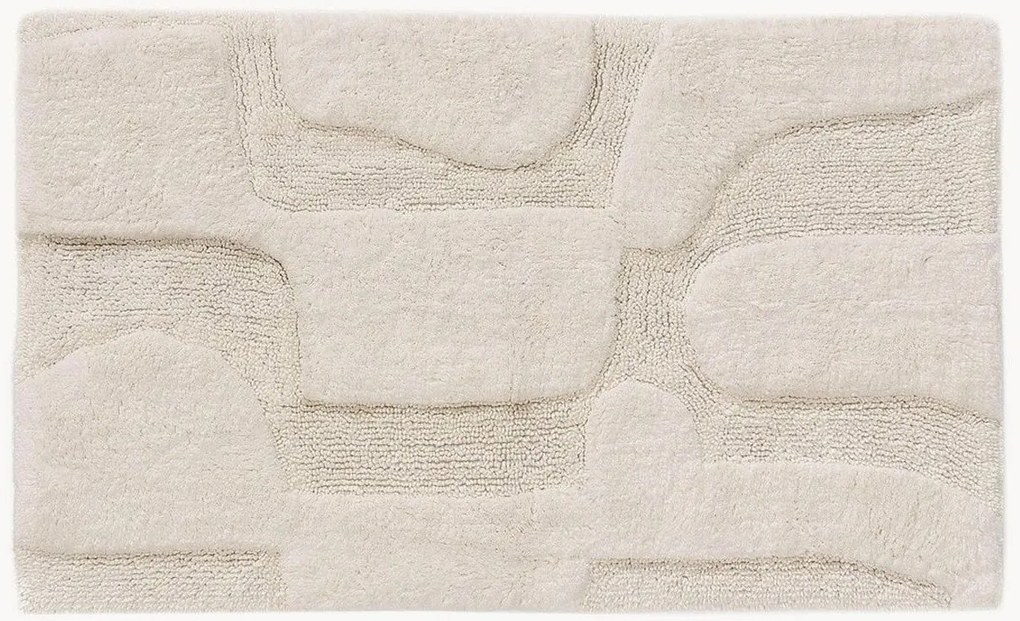Tappetino da bagno in cotone fatto a mano Nehir