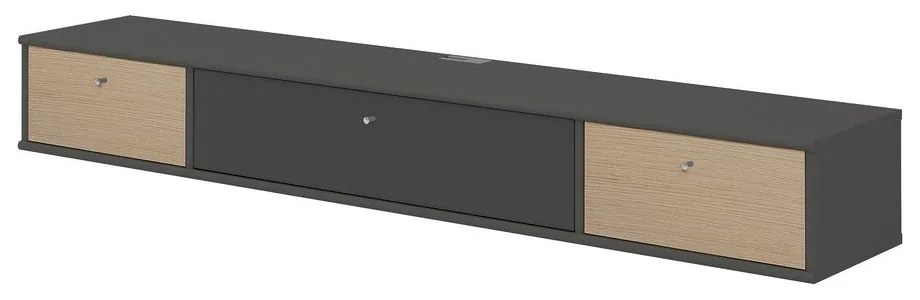 Tavolo TV grigio antracite 035 Mistral - Hammel Furniture