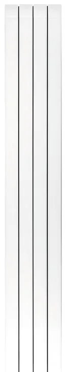 Radiatore acqua calda PRODIGE SUPERIOR in alluminio, 4 elementi, interasse 2000 mm, bianco