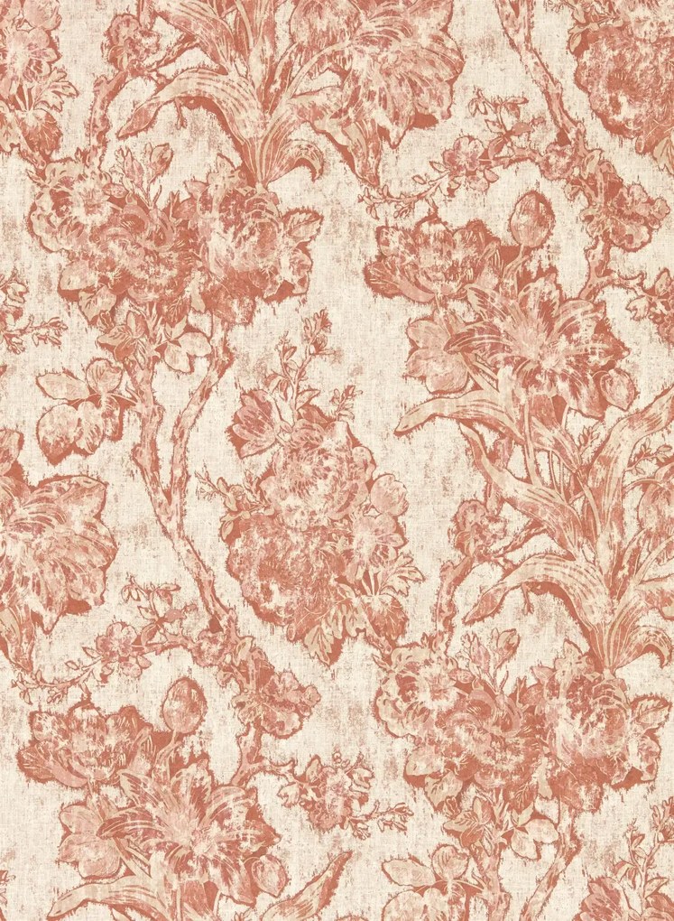 Sanderson Tapete Fringed Tulip Toile - Putty
