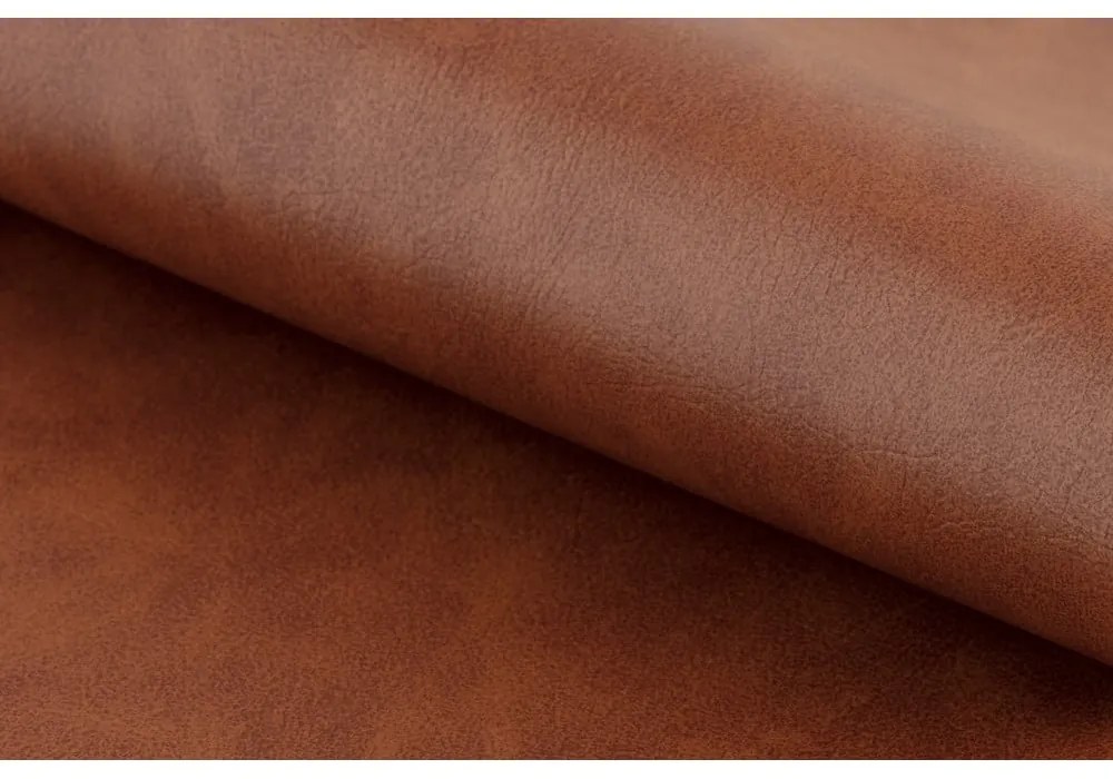 Sedia da ufficio in similpelle marrone cognac Erik - Actona