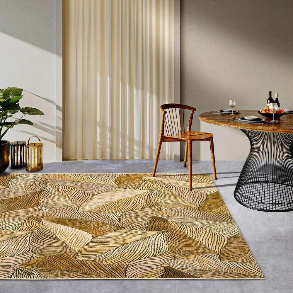 Tappeto per esterni color oro 200x285 cm Eugene - Villeroy&amp;Boch