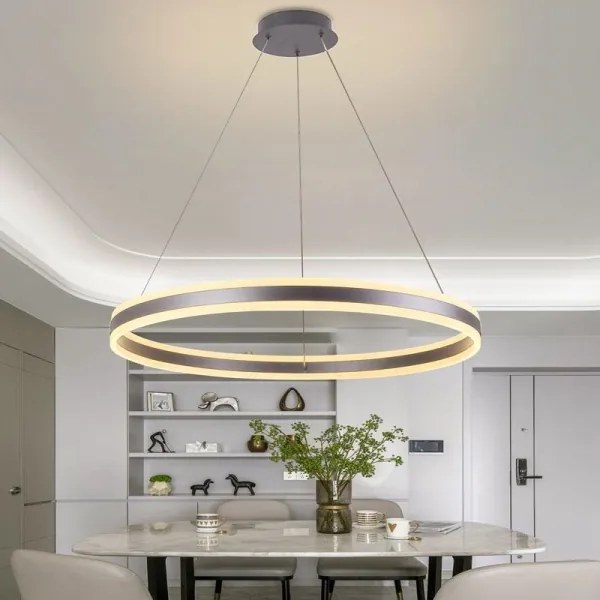 Lampadario a sospensione con filo LED dimmerabile LED/110W/230V 3000-6500K + telecomando