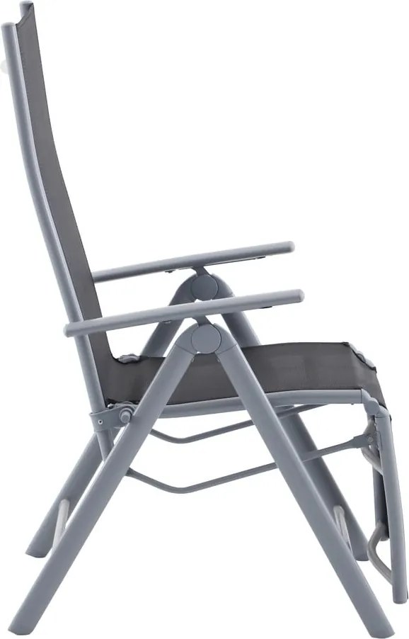 Sedia da esterno nera in metallo Ariola – Garden Pleasure