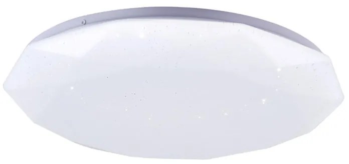Plafoniera LED Sendy Ø 50.5 cm bianco IP20 cct da bianco caldo a bianco freddo con regolazione di temperatura, 6500 lumen