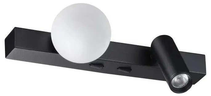 Ideal Lux - Applique a LED PING PONG 2xLED/3W/230V CRI 90 nero