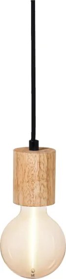 Osram - Cavo di alimentazione PENDULUM CYLINDER 1xE27/15W/230V in legno