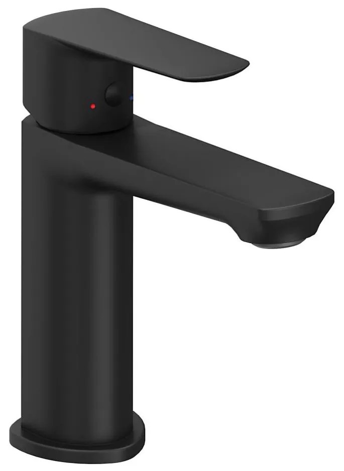 Ravak X070476 - Miscelatore per lavabo LIFE 16 cm, nero