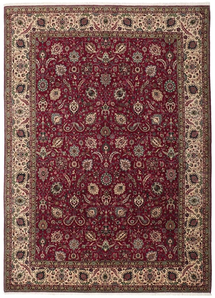 Tabriz Tappeto 260 x 350 (Iran) Annodato A Mano