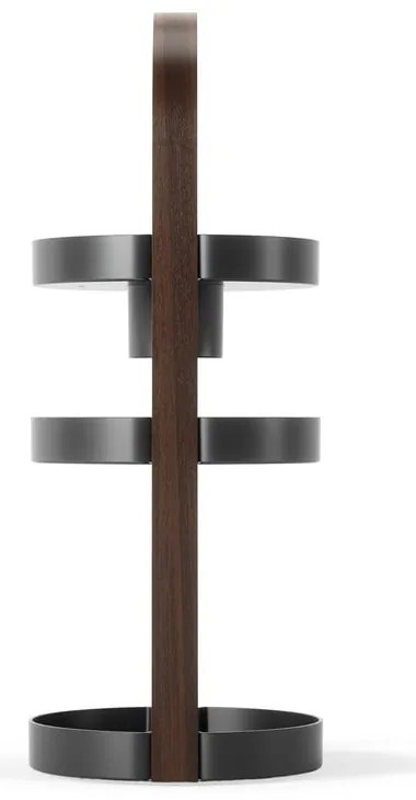 Organizzatore da bagno nero in plastica riciclata Bellwood - Umbra