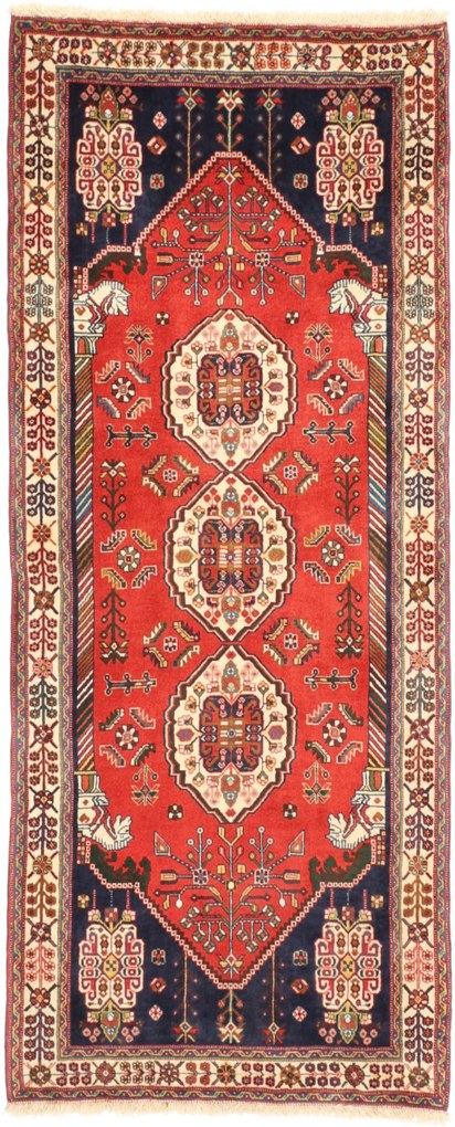 Gashghai Tappeto persiano 80x200 (Iran) Annodato A Mano