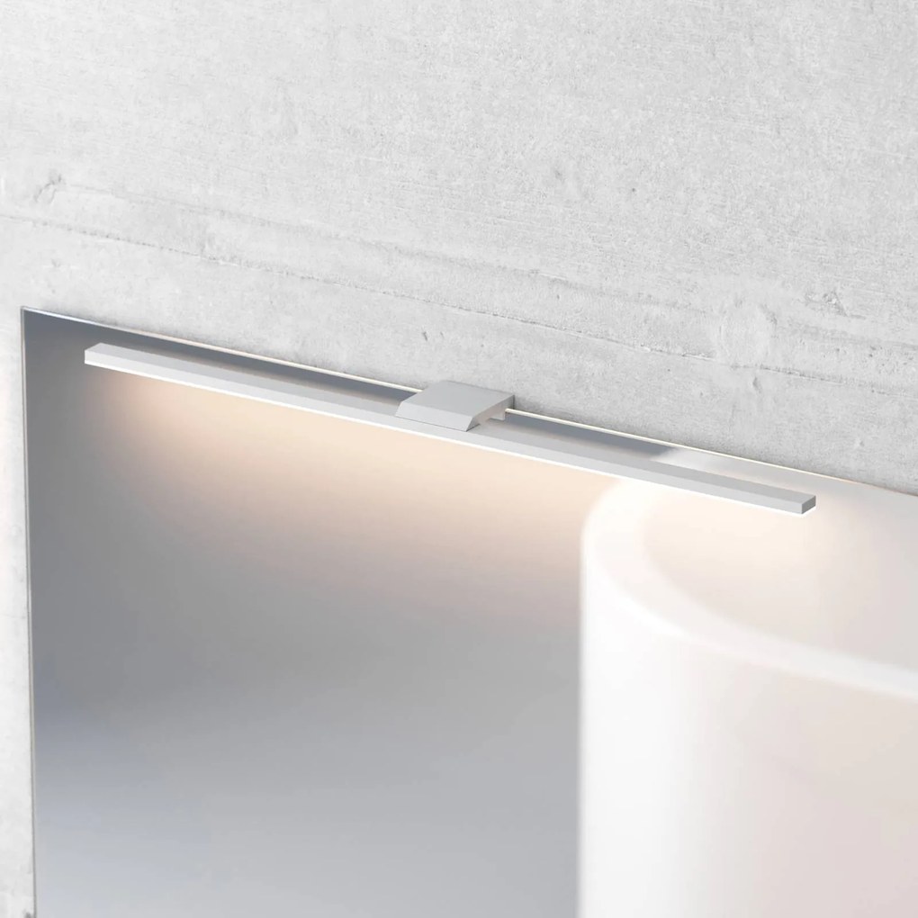 MCJ Luce per specchio a LED Triga, IP44, bianco, 60cm, 4.000K