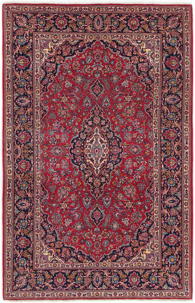 Kashan Tappeto persiano 130 x 210 (Iran) Annodato A Mano
