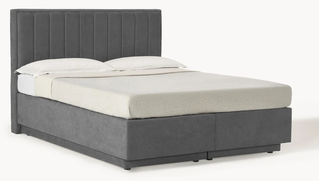 Letto boxspring con contenitore Livia
