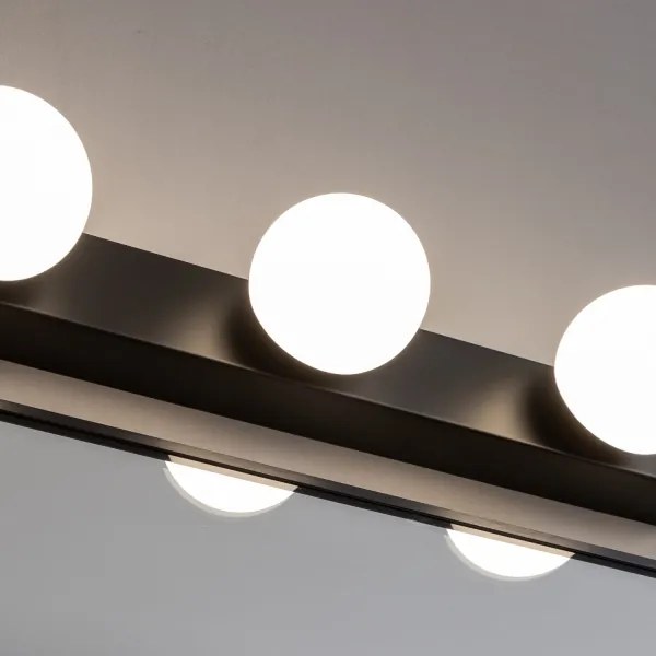 Brilagi - Illuminazione LED per specchio da bagno HOLLYWOOD 3xLED/3W/230V IP44 nero