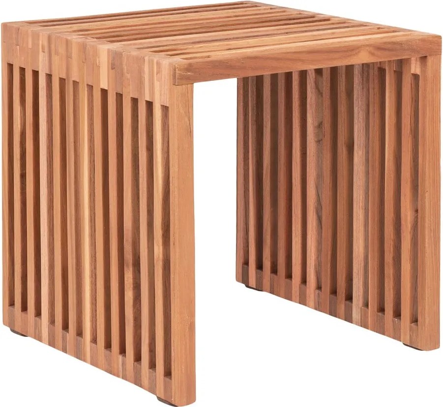 Tavolino in legno di teak 40x40 cm Pego - House Nordic