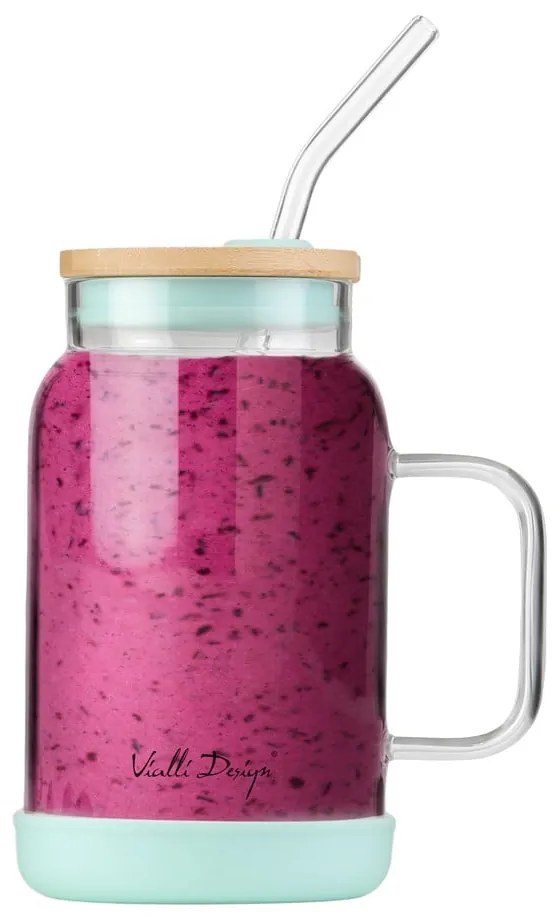 Barattolo con cannuccia 600 ml Fuori – Vialli Design