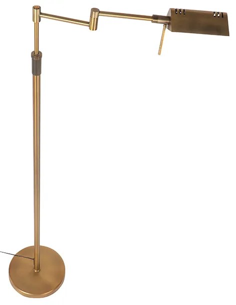 Lampada da terra di design in bronzo con LED e dimmer touch - Notia