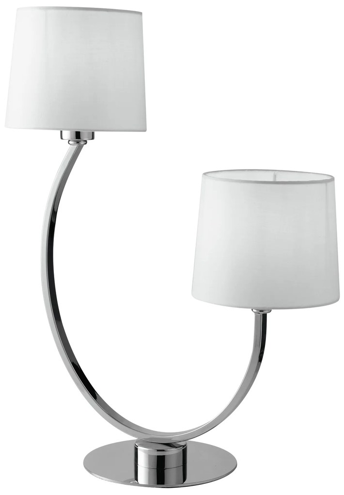 Lampada da Tavolo Lume I ASTORIA L2 Cromo 40W