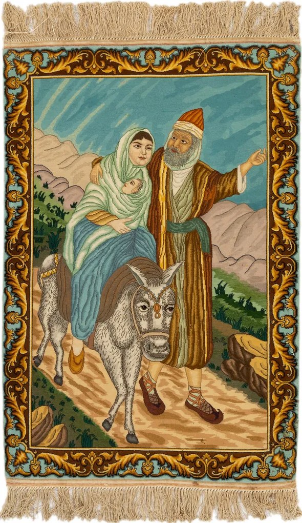 Tabriz Tappeto 110 x 70 (Iran) Annodato A Mano