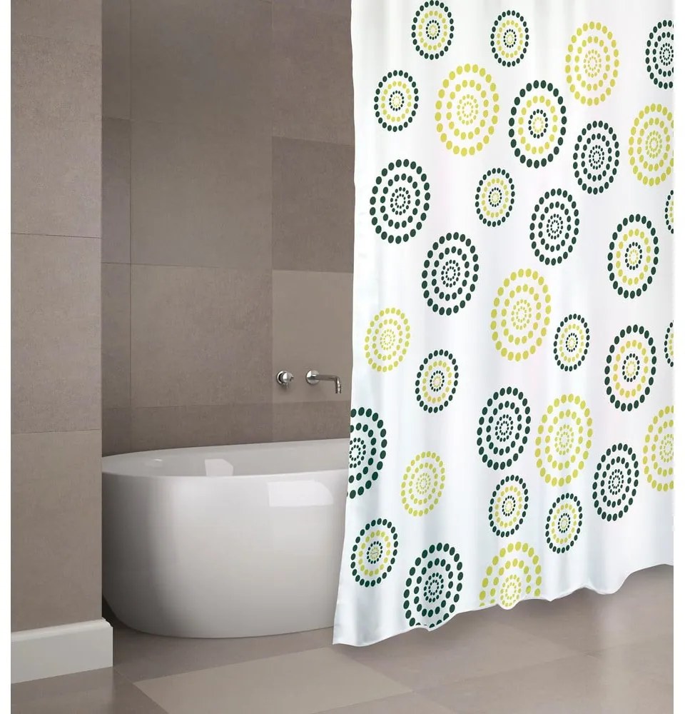 Tenda per doccia 180x200 cm Dots – MSV