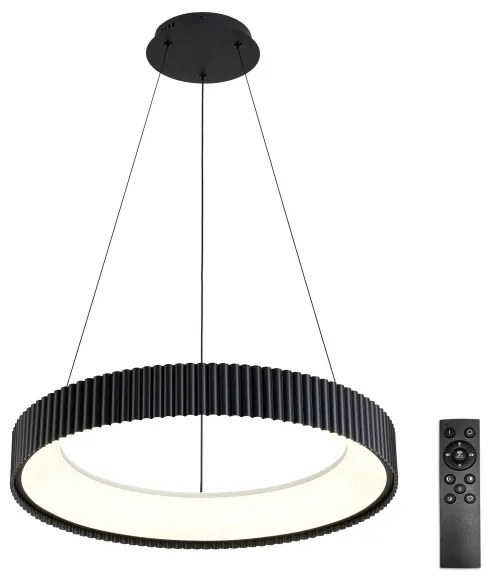 Brilagi - Lampada a sospensione dimmerabile LED su cavo FALCON MODERN LED/54W/230V 60 cm nera + telecomando