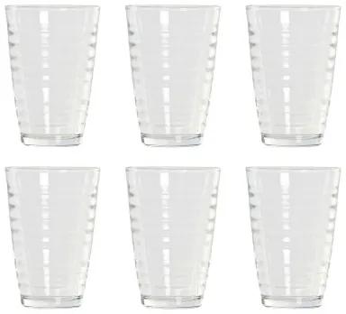 Set di Bicchieri DKD Home Decor 8424001836048 Trasparente Cristallo 300 ml (6 pcs)