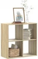 Libreria Rovere Sonoma 68,5x32x68,5 cm in Legno Multistrato 852827