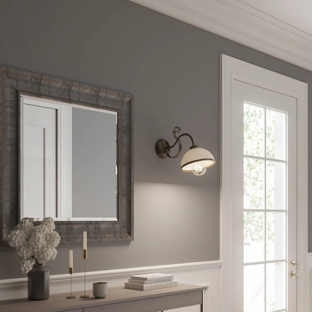 Luminex Applique Antica in stile rustico, 1 luce
