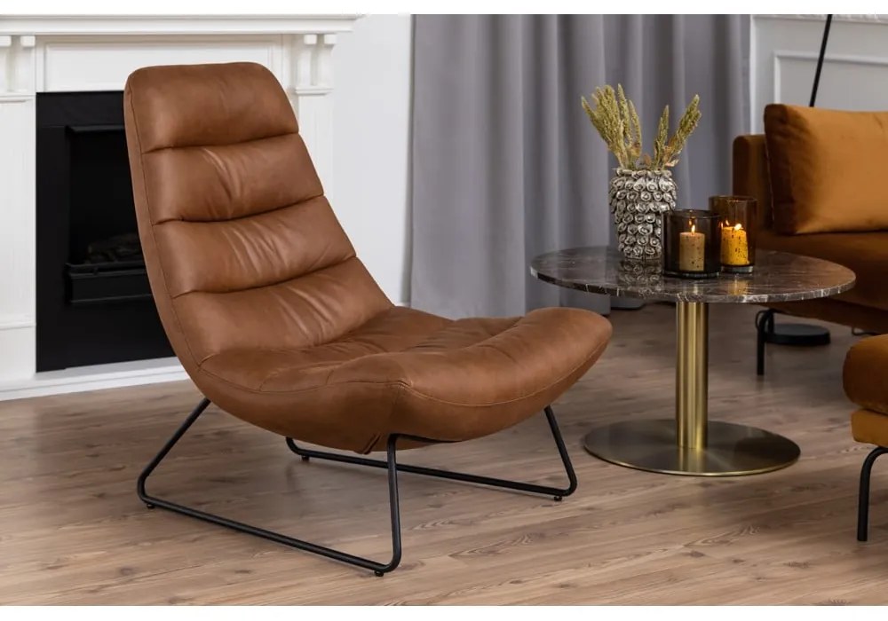 Poltrona relax marrone Milford - Actona