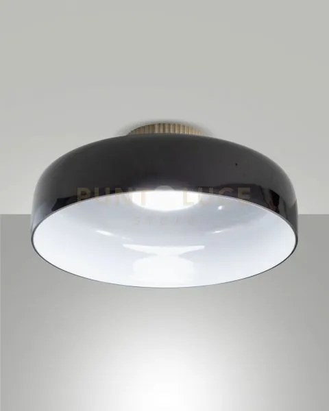 Lunar plafoniera nera 1 luce a led cct 2700k - 3000k - 4000k- 26w -...