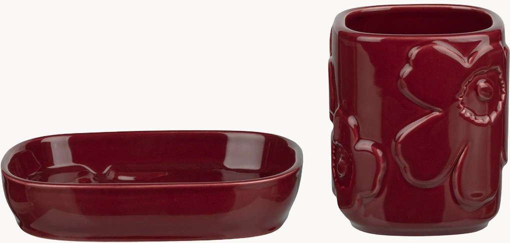 Set di 2 accessori da bagno Unikko