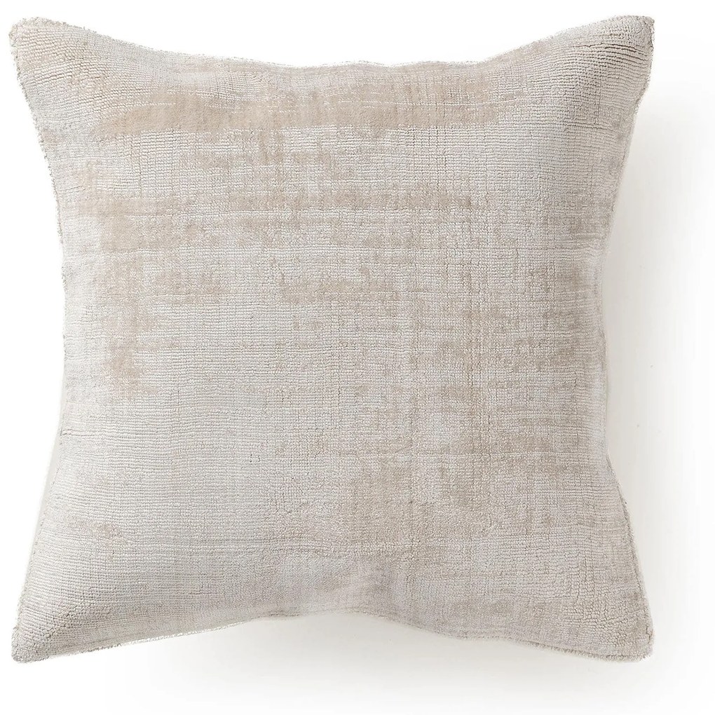 benuta Pure Copricuscino Nova Crema 45x45 cm - Tappeto design moderno soggiorno