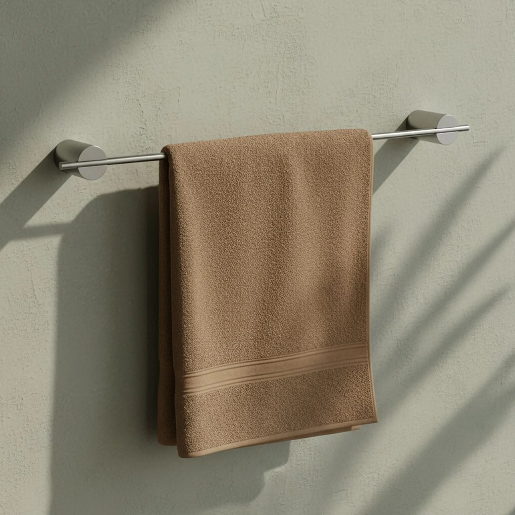 Portasciugamano da bagno Tomi 5801 Brush Nickle