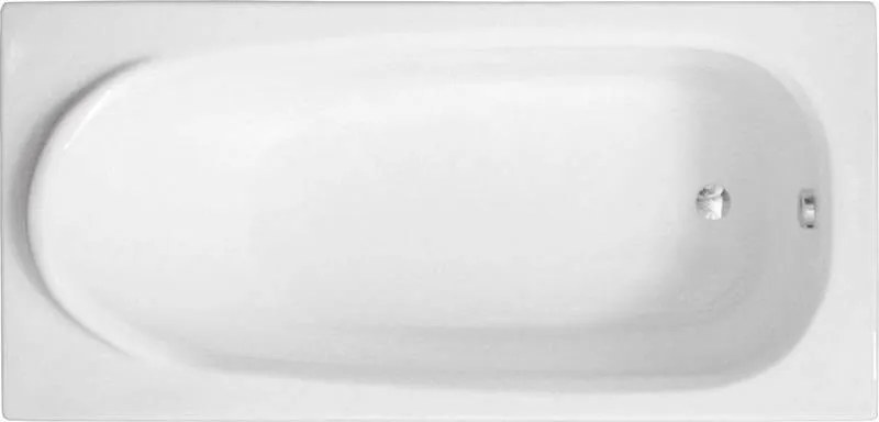 Polimat Medium vasca da bagno rettangolare 190x80 cm bianco 00298
