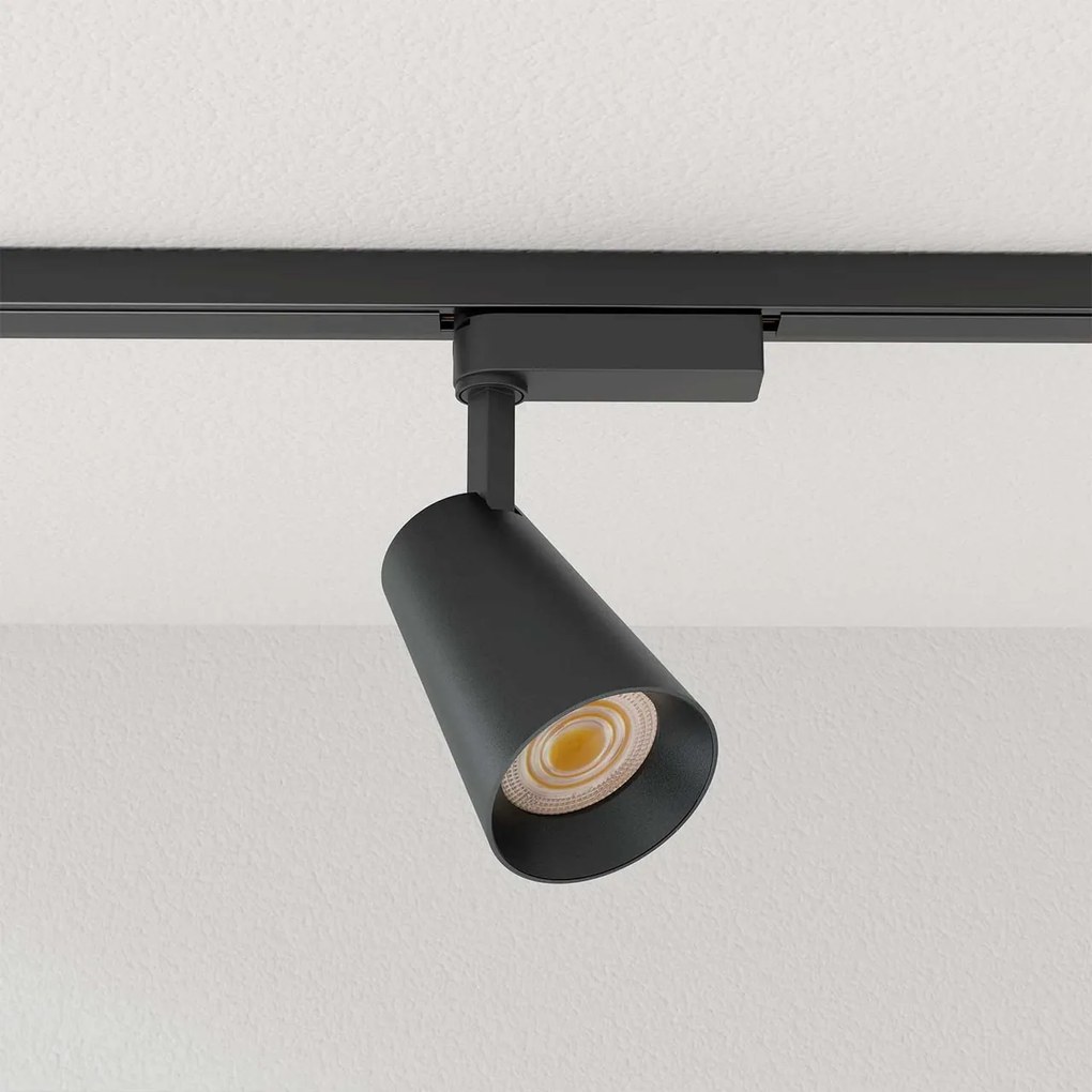 Cover Nera da 1m e 2m per Binario Monofase - Serie Solid Variante Lunghezza 1 Metro