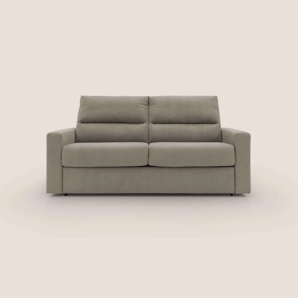 Paloma divano letto con materasso alto 18 cm con Aloe Vera in tessuto impermeabile