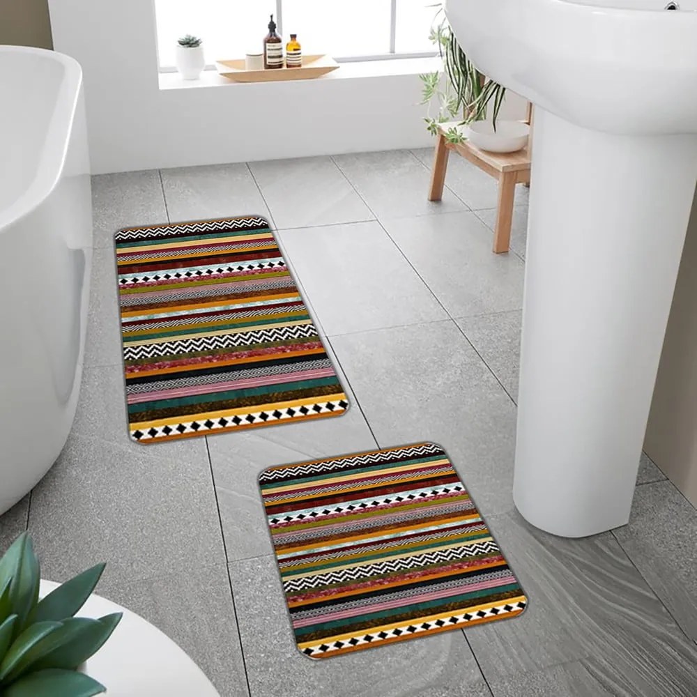 Tappeti da bagno in set da 2 60x100 cm - Mila Home