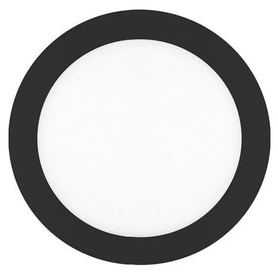 Ecolite LED-WSL-CCT/12W/CR- Lampada LED da incasso LADA LED/12W/230V IP44 nero