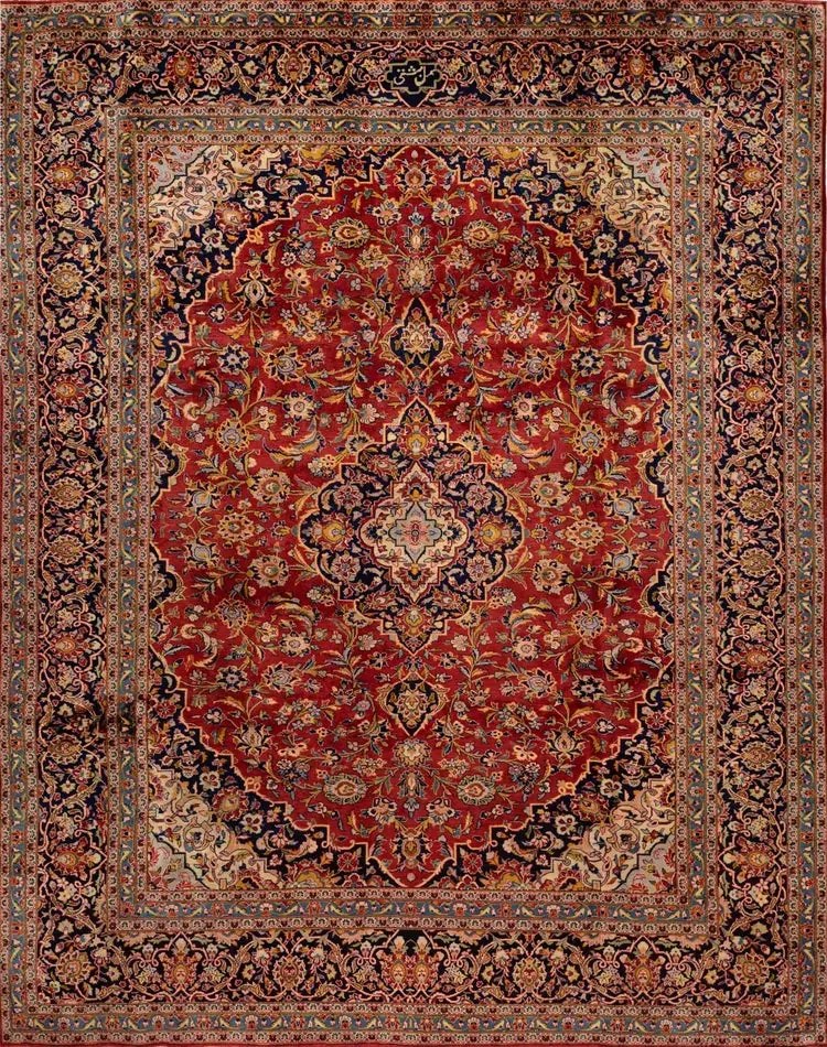 Kashan Tappeto persiano 360 x 290 (Iran)