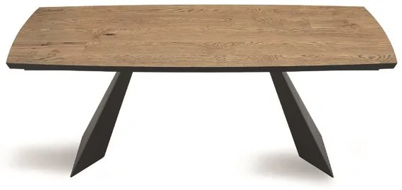 Tavolo allungabile 250 cm con piano in Rovere Crudo GILMOUR