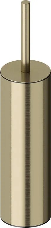 Portascopino loop H 37.5 cm in inox oro