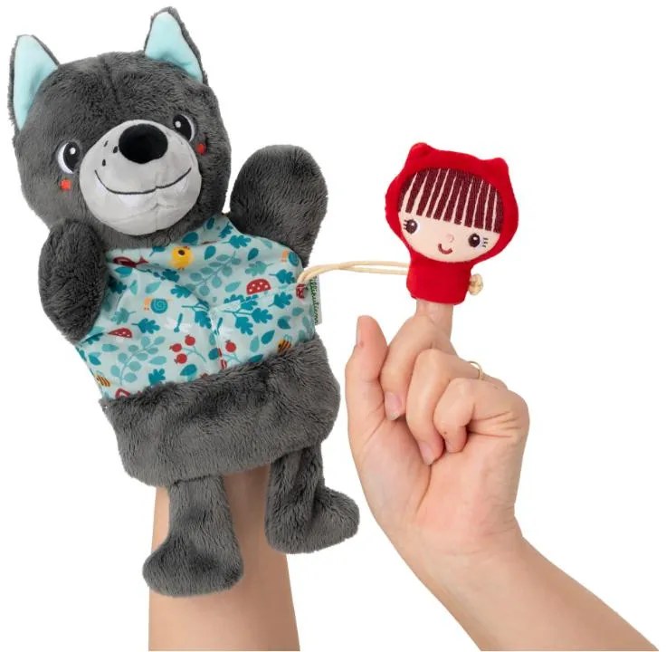 Lilliputiens - Marionetta a mano - Louis il lupo