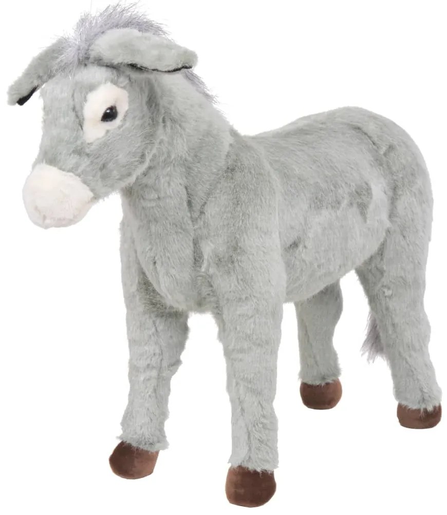 Peluches in Piedi di Animali Vari, Grigio / Elefante