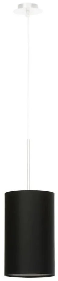 Sollux SL.0742 - Lampadario su filo OTTO 1xE27/60W/230V d. 15 cm nero