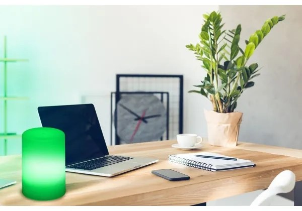 Grundig - Lampada da tavolo LED RGB dimmerabile LED/3xAAA + tc