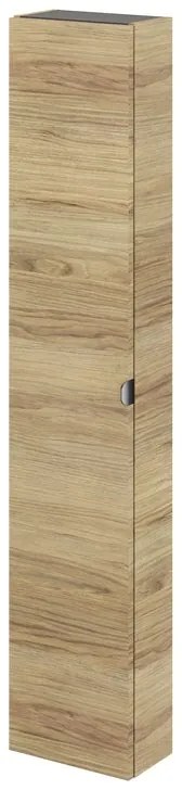 Colonna per mobile bagno Neo SENSEA 1 anta P 17 x L 30 x H 154 cm rovere miele legno