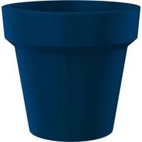 Vaso 80x72 cm in Resina Arkema POT S Blue